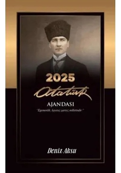 Bk Gift Kişiye Özel Premium 2025 Atatürk Ajandası - 2 Kobitmeyencom33600 Bk Gift Renkli