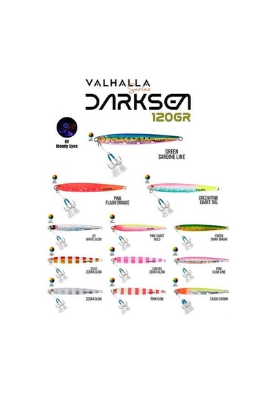 Fujin Valhalla Darksea 120gr Metal Jig Yem