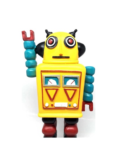 Decotown Nostaljik Sevimli Uzaylı Robot Şeklinde Figür Biblo Belirtilmemis