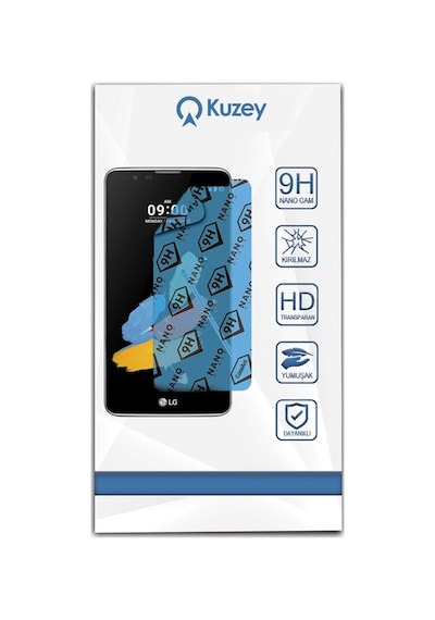 LG Uyumlu Stylus 2 Nano Glass Esnek Kırılmaz Ekran Koruyucu Cam (477980916)