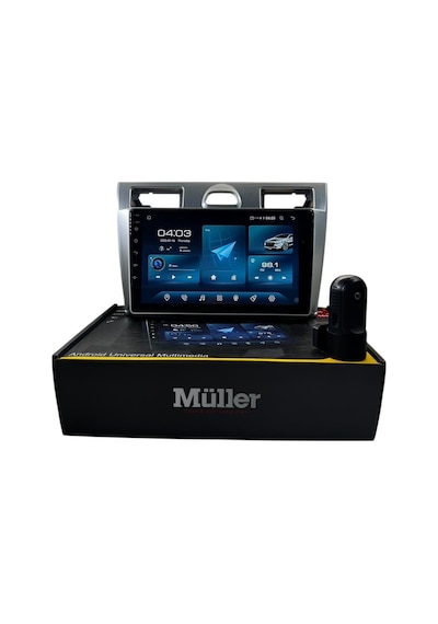 Ford Fiesta 2006-2011 Müller 4-64 Profesyonel Oem Multimedya 9"