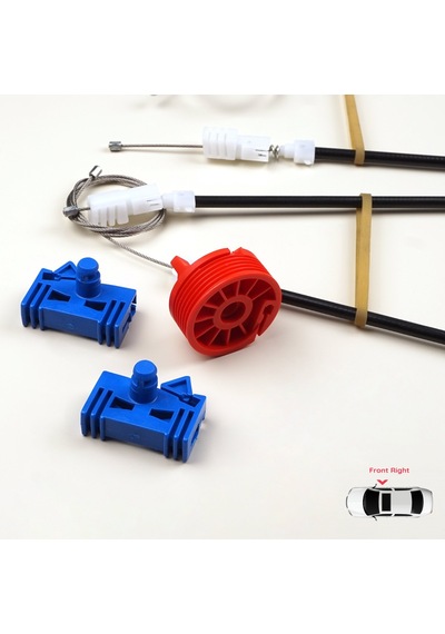 Ön Sağ Kapı Cam Kriko Tamir Seti Renault Vel Satis 2001-2009 İçin