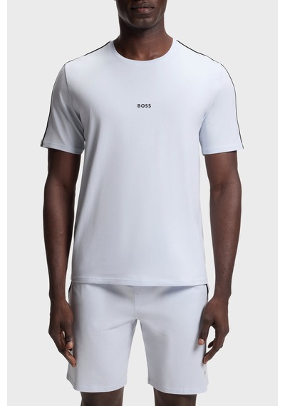 Boss Erkek T Shirt 50545930 052 Açık Mavi Açik Mavi