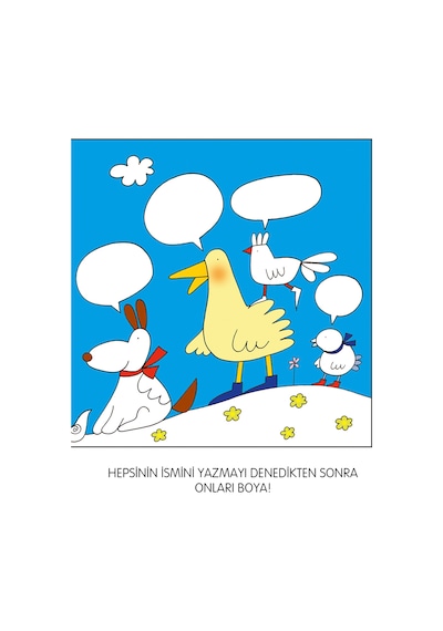 Tavşan Can ile Resim Çizmeyi Öğreniyorum - Nicoletta Costa - Uçan Fil