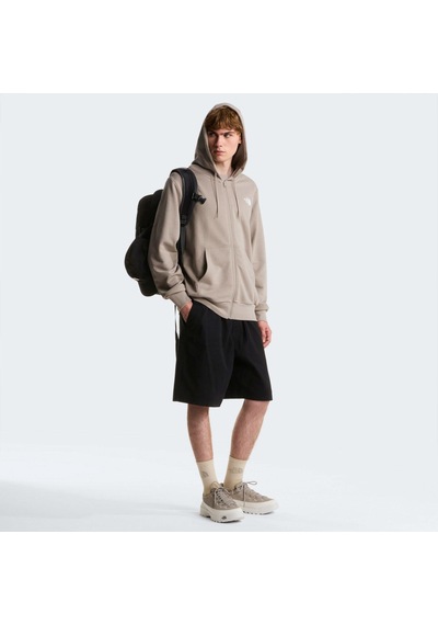The North Face M Sımple Dome Lıght Regular Full Zıp Hoo Erkek Sweatshirt Nf0a8gq72mb1 Gri