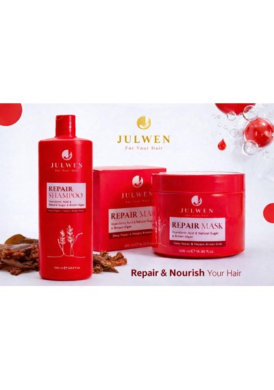 Julwen Repair Şampuan 1 L + Repair Saç Maskesi 500 ML