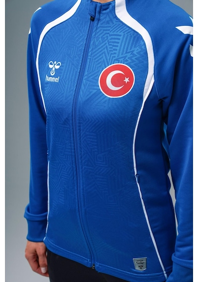 Hummel Target Milli Takım Kamp Eşofman Üstü Sax Saks Mavisi