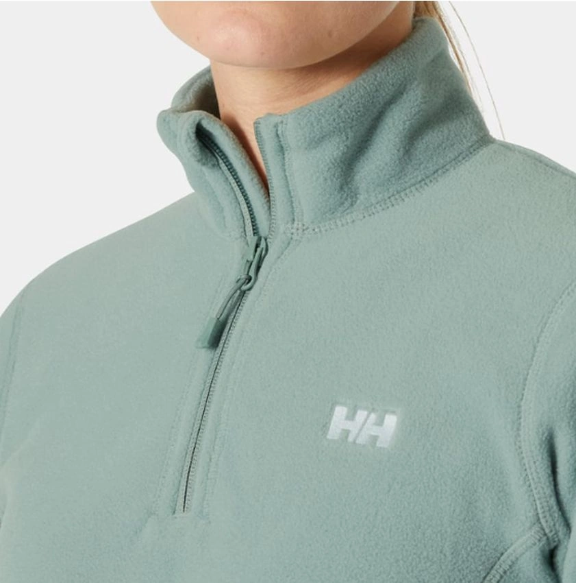 Helly Hansen Slope Fleece Kadın Yarım Fermuar Polar Hh..15001.hha.489 Yeşil