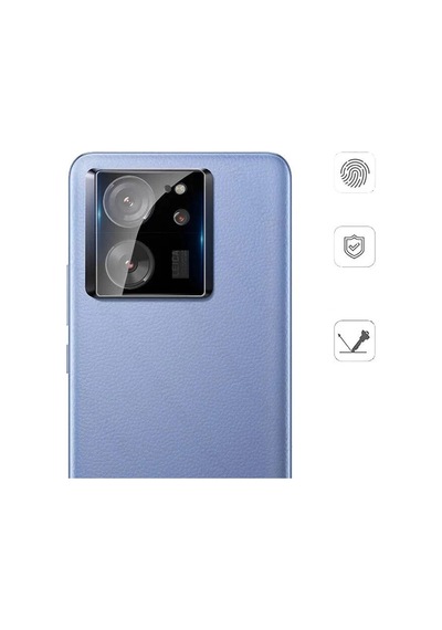 Kilifone - Xiaomi Mi 13t Uyumlu - Kamera Lens Koruyucu 3d Kamera Camı - Şeffaf
