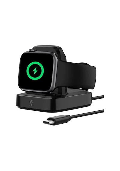 Spigen PowerArc ArcField Apple Uyumlu Watch Kablosuz Şarj Cihazı + Dock