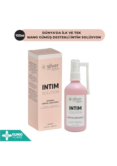 Silverbiotics İntim Genital Bakım Yıkama Solüsyonu 100 ML