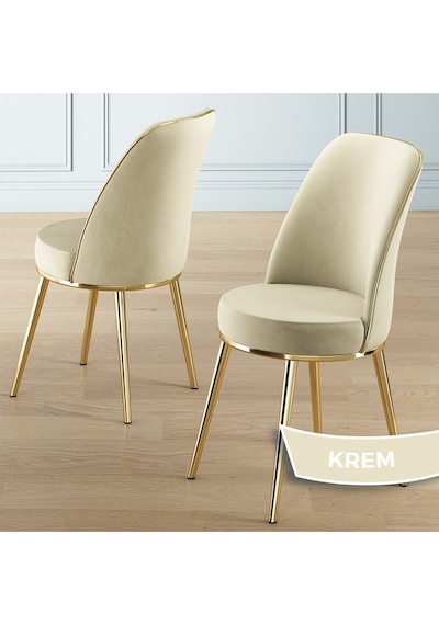 Canisa Nira Serisi 70x114 Mdf Açılabilir Beyaz Mutfak Masa Takımı 4 Krem Sandalye Gold Detay Beyaz Masa Krem Sandalye Ayaklar Gold Canisa Nira Serisi 70x114 Mdf Açılabilir Beyaz Mutfak Masa Takımı 4 Krem Sandalye Gold Detay Beyaz Masa Krem Sandalye Ayaklar Gold