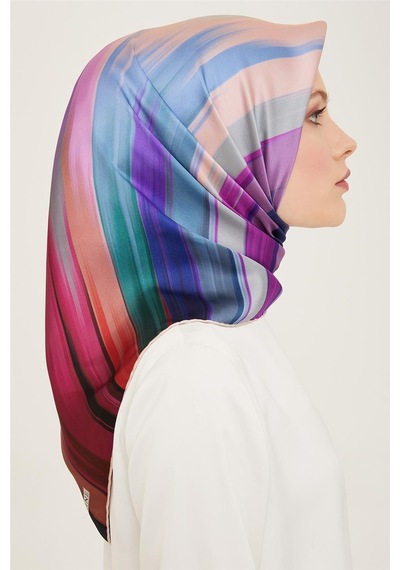Armine Twill İpek Eşarp 24ya9131 31 - Desenli