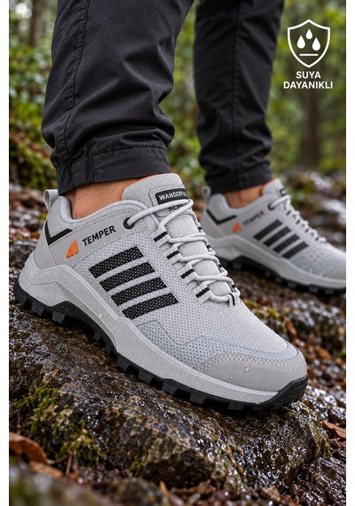 Vojo Wander Suya Dayanıklı Kışlık Outdoor Erkek Ayakkabı 267800001915 6 Gri