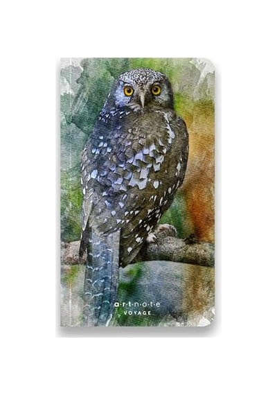 Art Note Voyage, Çizgisiz Seyahat Not Defteri, Karton Kapak, 12x21 Cm Dikey, 128 Sayfa