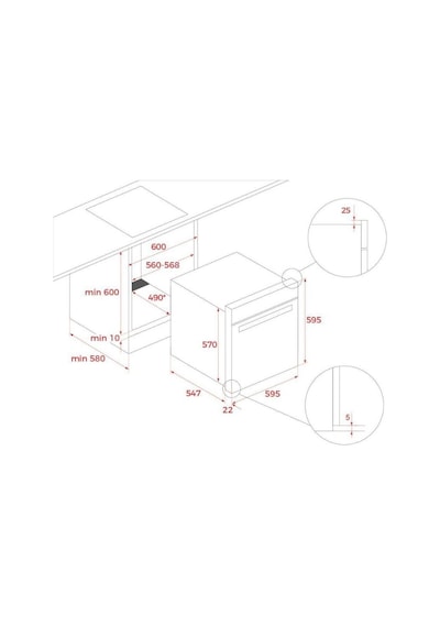 Teka HLB 8550 SC - GZC 95320 XBC BK - DLV 98660 BK TOS Siyah Ankastre Set
