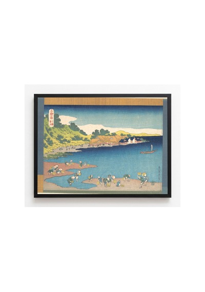 Hokusai Shimosa'da Noboto Çerçevesiz Poster 30x42 Cm A3 Tablo Japon Sanatı Duvar Dekoru