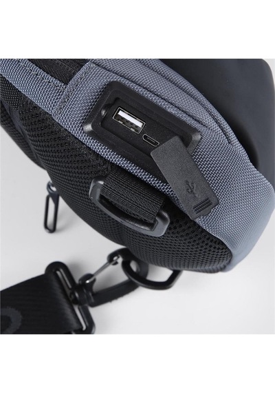 Ççs 31408 Omuz Askılı Bodybag Çapraz Çanta Gri