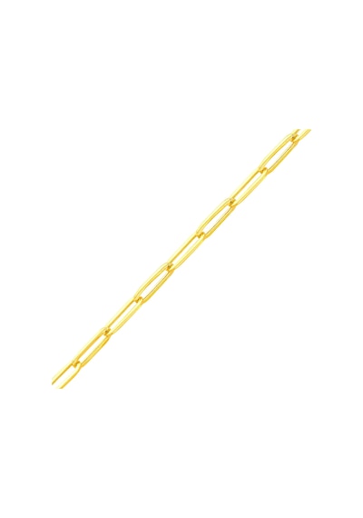 Goldkupe 14 Ayar Paper Clip Altın Kolye-6627 Altın
