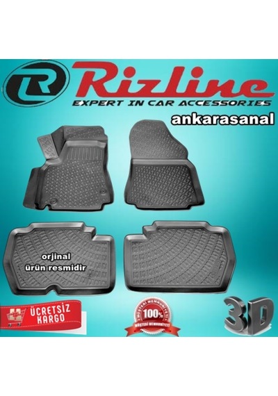 Rizline Peugeot Partner Tepee 3D Paspas Havuzlu 110'Luk 2008-2020 N11.5434