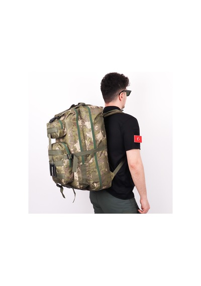 Kordak 65 Lt Jandarma Kamuflaj Outdoor Sırt Çantası Jandarma Çok Renkli