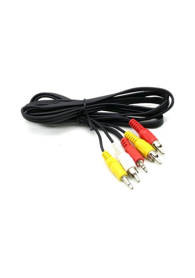 Krt-1134 Aparat Kablo - 2 Aux Ve 3 Rca Bağlantılı- 15'li Paket Diğer