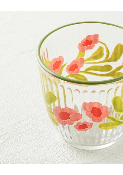 English Home Bright Petals Cam 3'lü Bardak 290 Ml Renkli