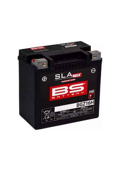 Bgz16h Sla Max 2012-2017 Triumph Speed Triple R Uyumlu Akü Bs Jel