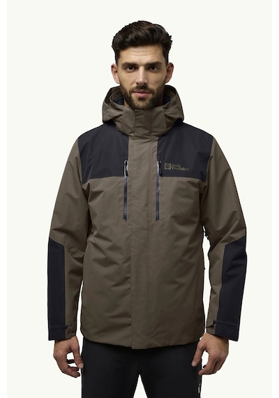 Jack Wolfskin Jasper 3ın1 Jkt M Kahverengi Erkek Ceket 000000000102073242