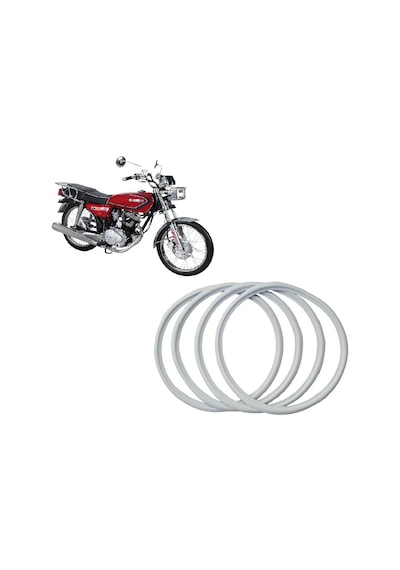 Kuba Çita 50rx -aym Kardeşler- Lastik Yanak Set 17 Jant 4lü Takım Beyaz