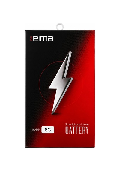 Eima İphone 8 Uyumlu Güçlendirilmiş Batarya Yüksek Kapasiteli Li-ion Pil