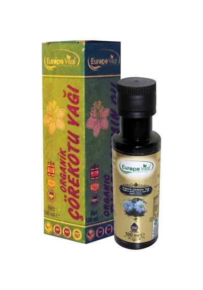 Europe Vital Organik Çörek Otu Yağı 100 ML