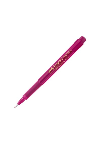 Faber Castell 1554 Broadpen Keçeli Kalem İnce Uç 0.8 Mm Pembe