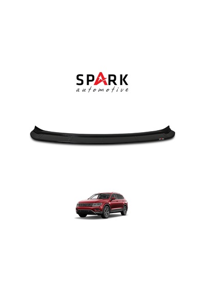 Volkswagen Tiguan 2016- Yılı Ve Sonrası Uyumlu Arka Tampon Eşiği Parlak Siyah