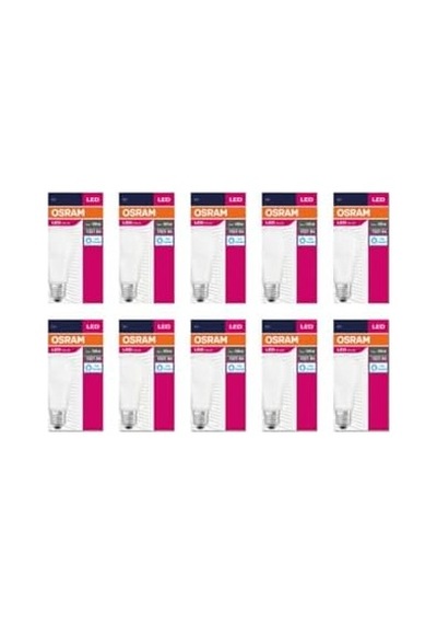 Led Value 13w Beyaz Işık E27 1521lm Ampul, 10'lu Paket