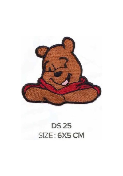 Ütü İle Yapışan Arma-patch-yama Winnie The Pooh Karakter 6x5 Cm 1 Adet - 838564251