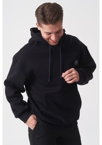 White Stone Rio De Janeiro Sw2502 Hoodle Slim Fit Pamuklu Likralı Sweatshirt Lacivert