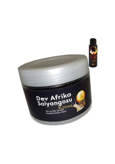 Giant Afrikasalyangozu Kremi Yaşlanma Karşıtı Dev Salyangoz100ml + 60 Ml L.kamasutra Erotikmasaj Yağı