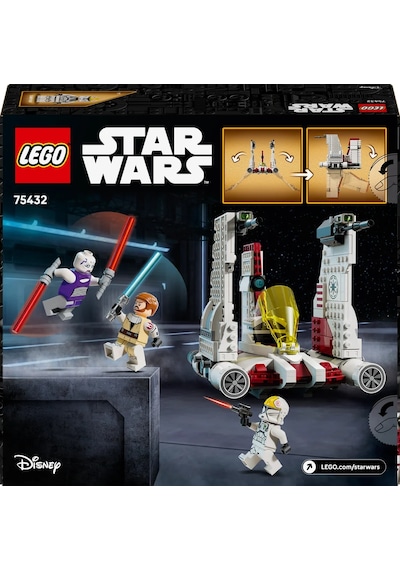 LEGO® Star Wars: Kon Savaşları V-19 Torrent Starfighter 75432 - 9 Yaş ve Üzeri Çocuklar için Yaratıcı Oyuncak Yapım Seti (567 Parça)