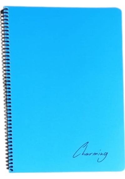 Tokaç A4 Pp Kp Spiralli 96 Yp Çizgili Defter-mavi
