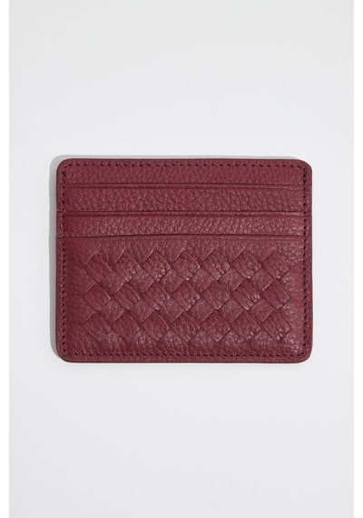 Tudors Hakiki Deri Erkek Bordo Cüzdan-32958 Bordo