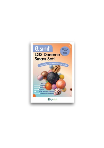 8.Sınıf Lgs Deneme Sınavı Seti Bilgi Küpü Yayınları