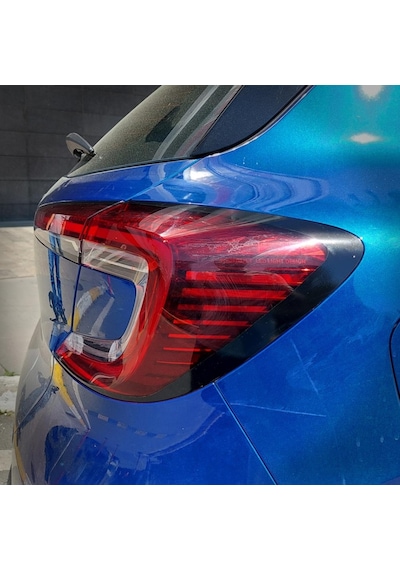 Renault Captur Stop Çerçeve Sticker-Kolay Uygulama-Uzun Ömürlü