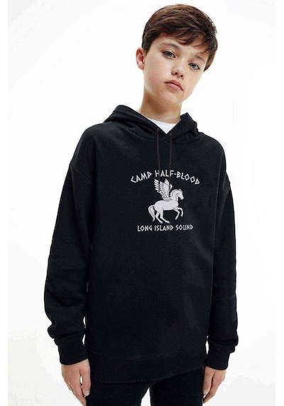 Tshirthane Camp Half Blood Long Island Sound Baskılı Unisex Çocuk Sweatshirt (534661710) Siyah