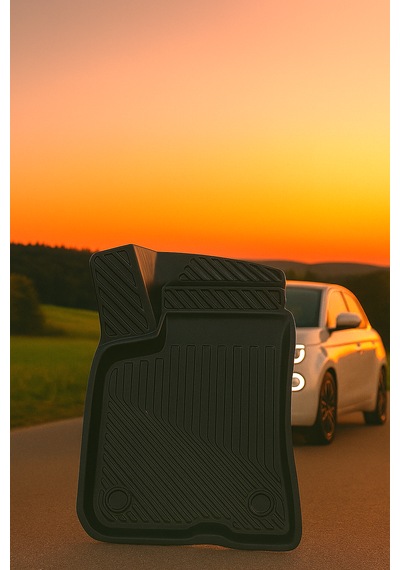 Fiat 600 Elektrikli Uyumlu 3d Oto Paspas Premium