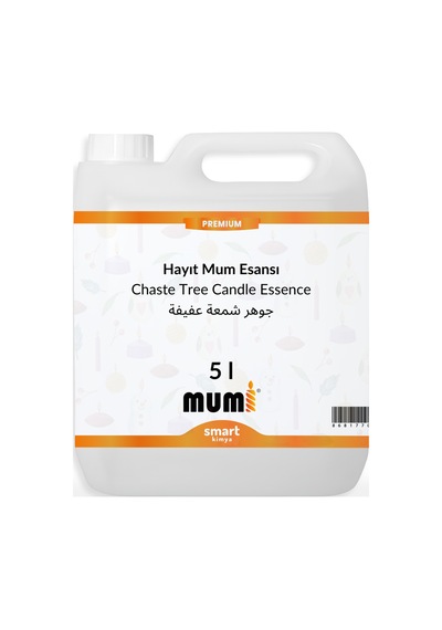 Premium Hayıt Mum Esansı 5 Litre Şeffaf