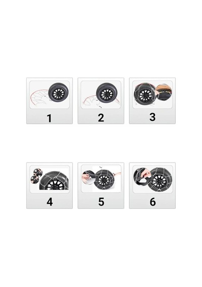 Kar Lastik Zinciri 175/55/r14 Binek Suv X Tipi Takmatik Kolay Montaj