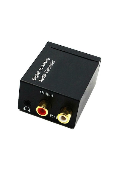 Dijital To Analog Optik 3.5Mm Kulaklık Ses Çıkış Tos Rca Digital