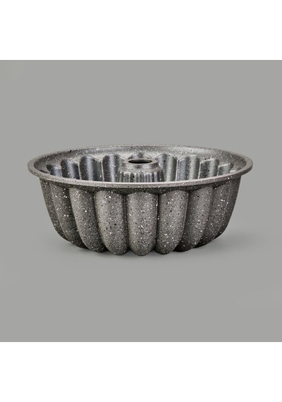 Kitchen Nirvana Kalın Dilimli Kek Kalıbı - Gri - 24 Cm Çok Renkli