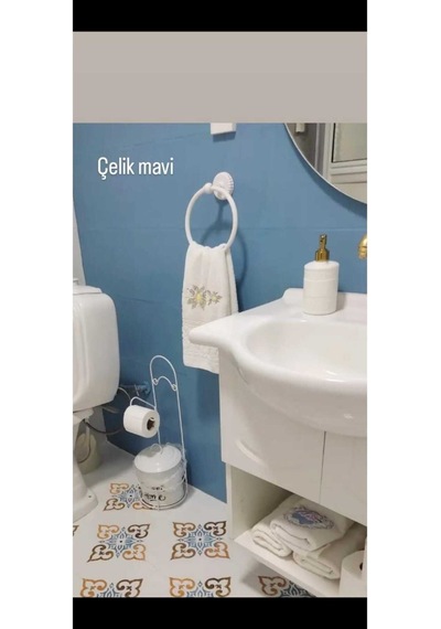 Stella Su Bazlı Saf Akrilik Boya 500ml - Çelik Mavisi